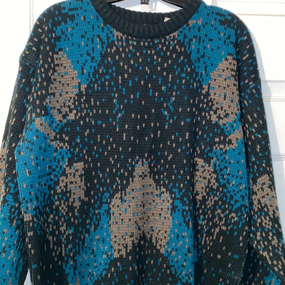 Vintage 90s Impulse Abstract Sweater